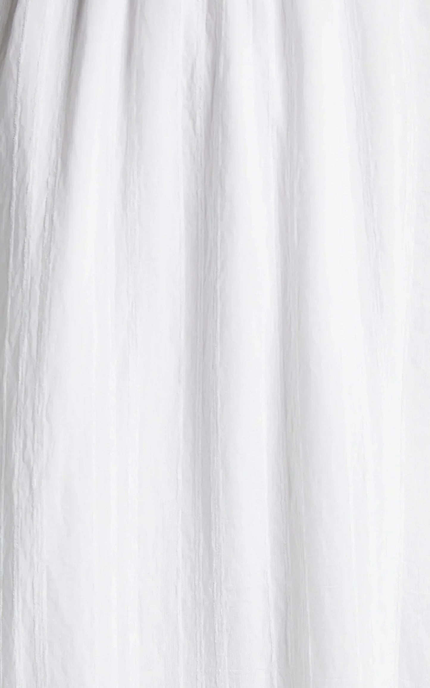 Angelique Maxi Dress - Lace Trim Dress in White