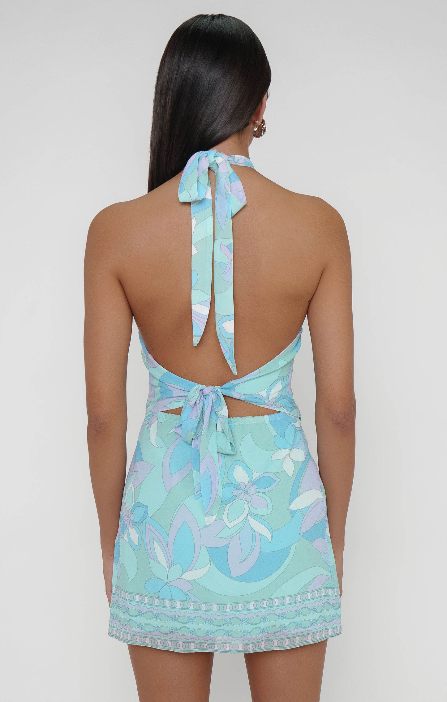 Bianca Mini Dress ~ Riviera Swirl