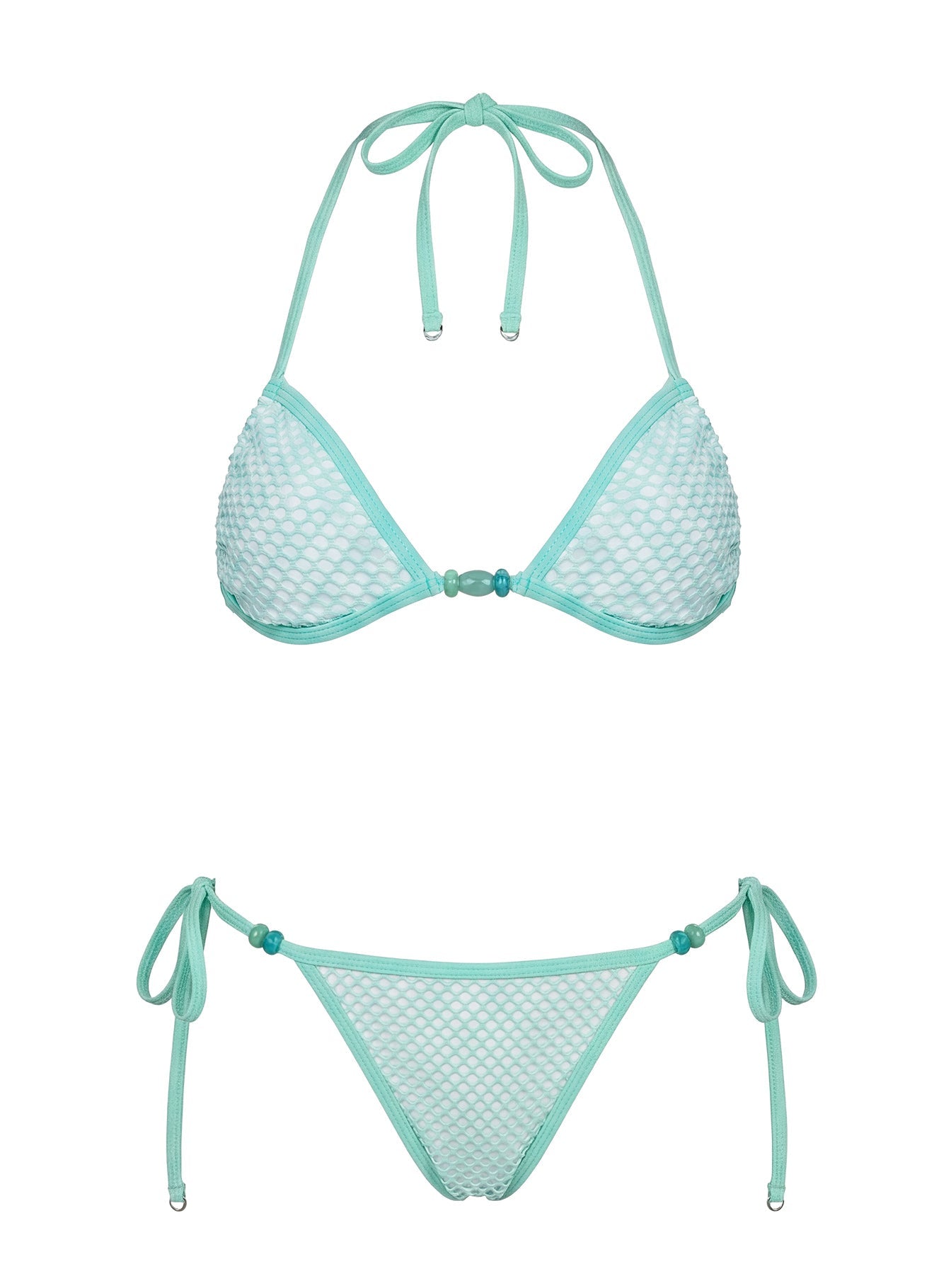 Beasley Tie Side Bikini Bottoms Green