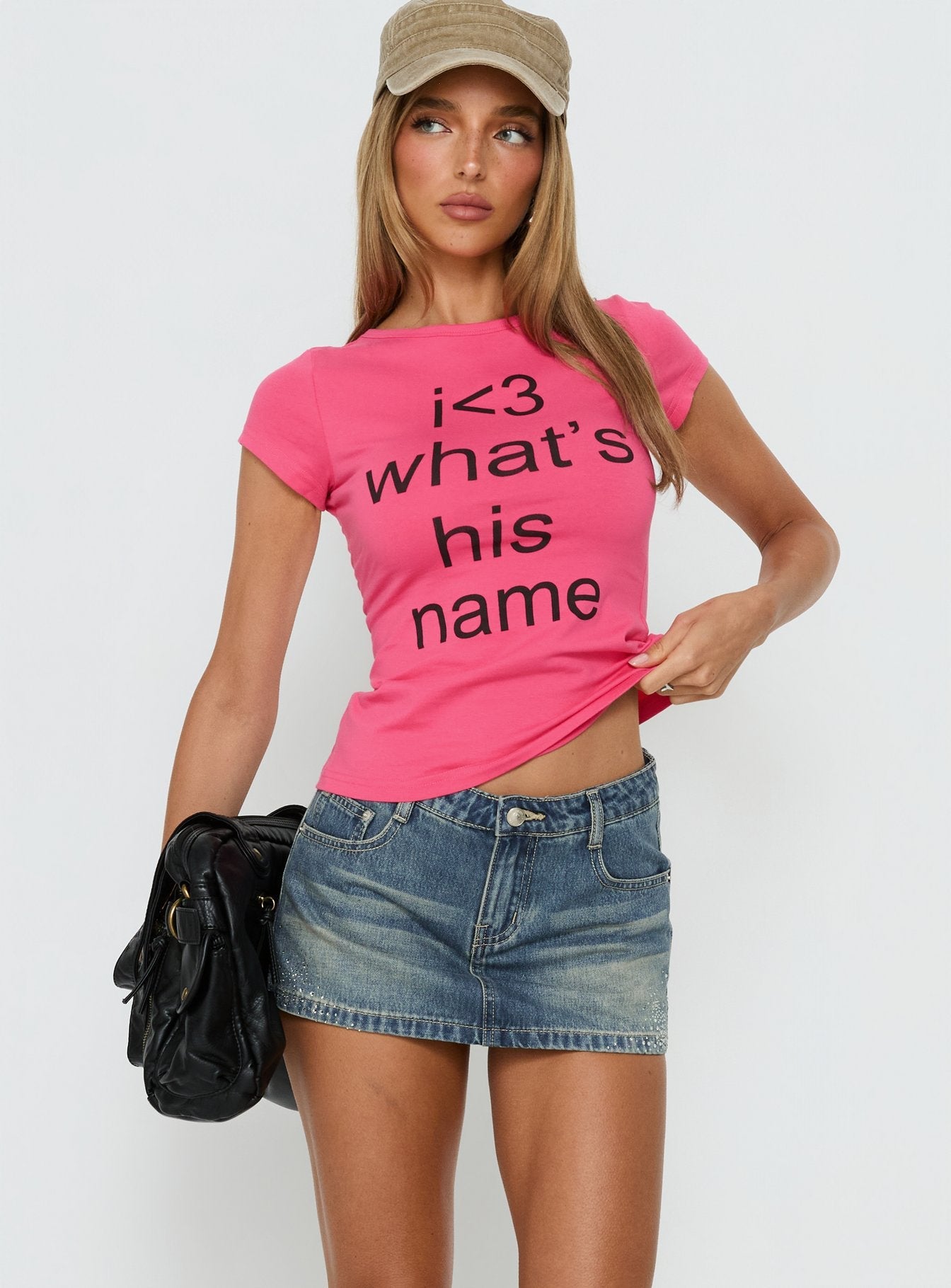 Beck And Call Small Diamante Skort Blue