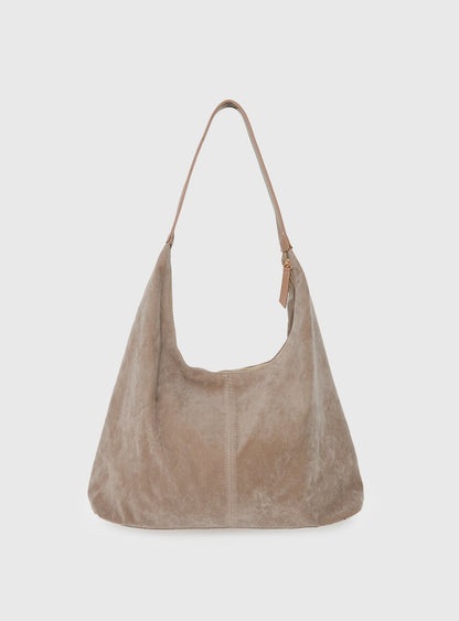 Better On Saturn Shoulder Bag Taupe