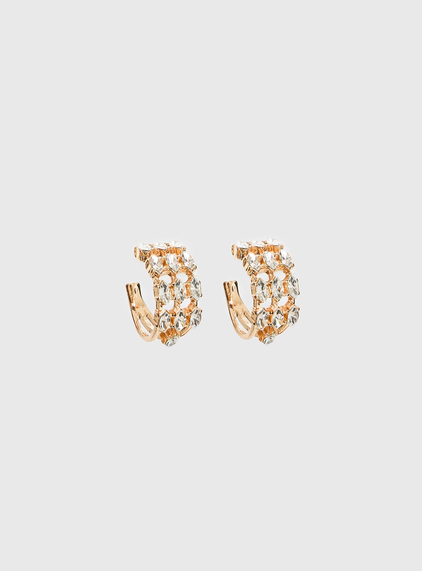 Ashlen Hoop Earrings Gold
