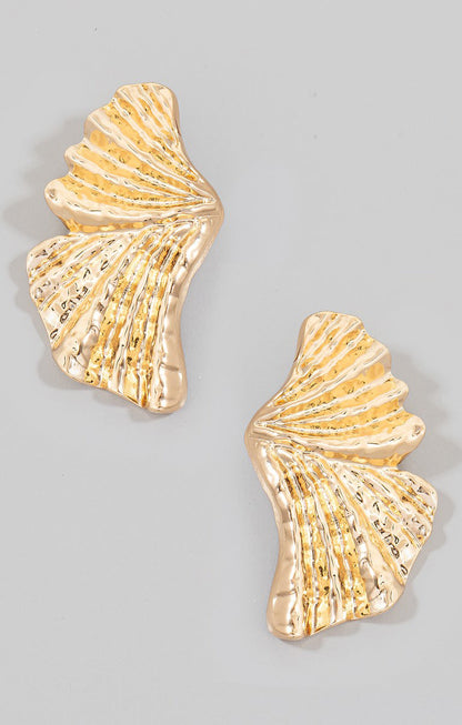 Half Wing Studs ~ Gold