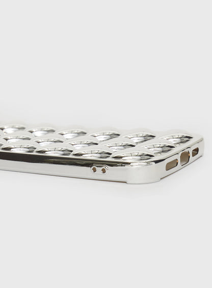 Alexina iPhone Case Silver