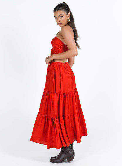 Allie Set Red