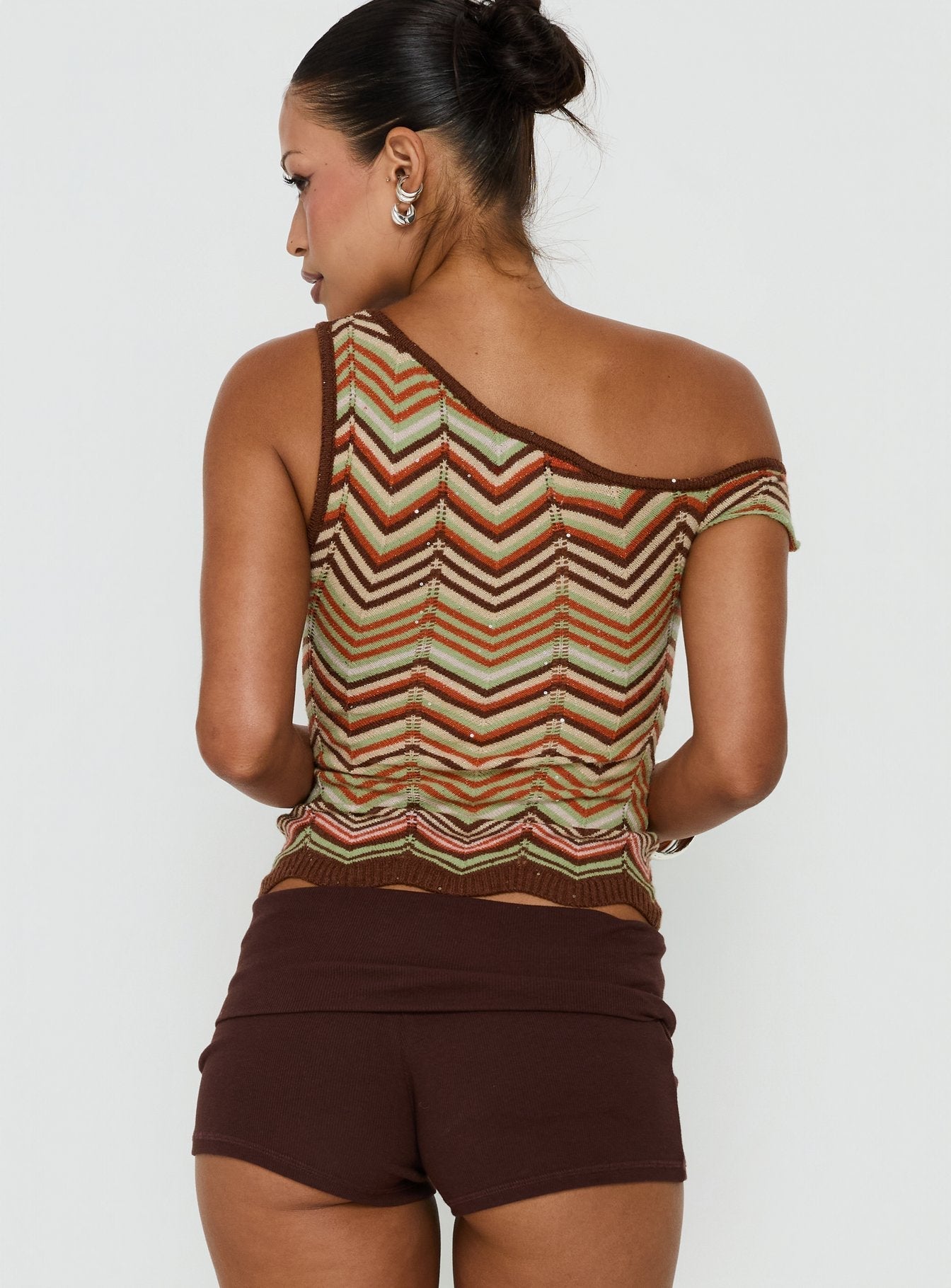 Aisling Off Shoulder Top Multi