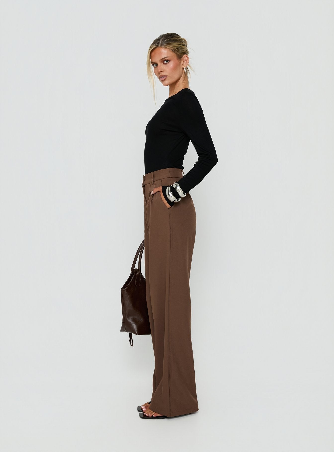 Archer Pants Brown Petite