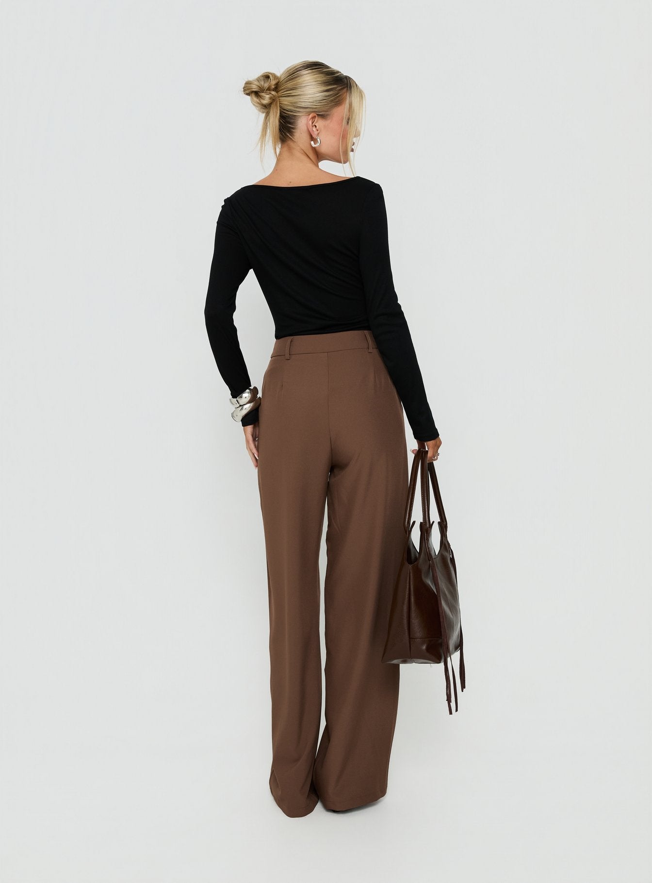 Archer Pants Brown Petite