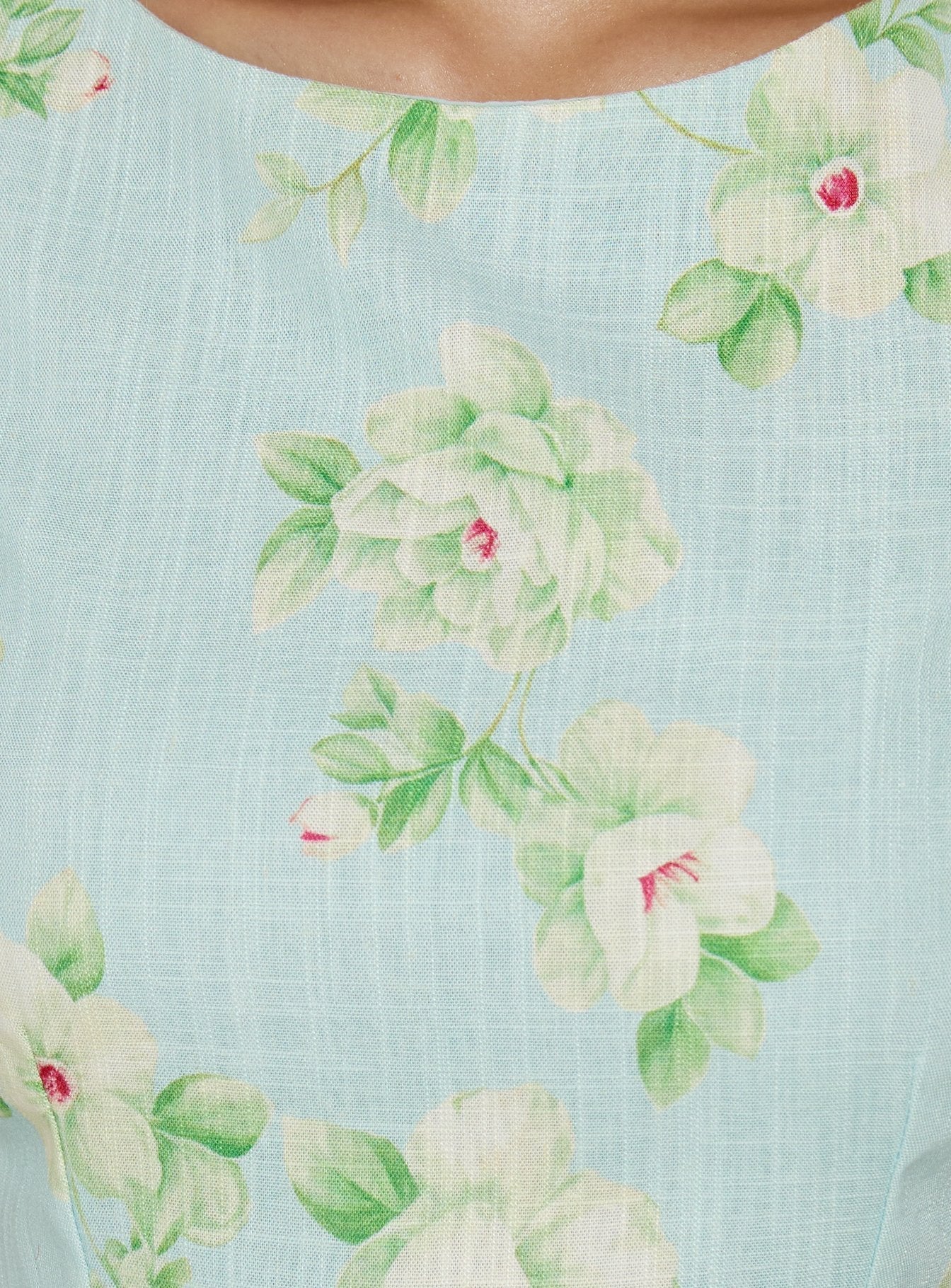 Alfalfa Mini Dress Blue Floral