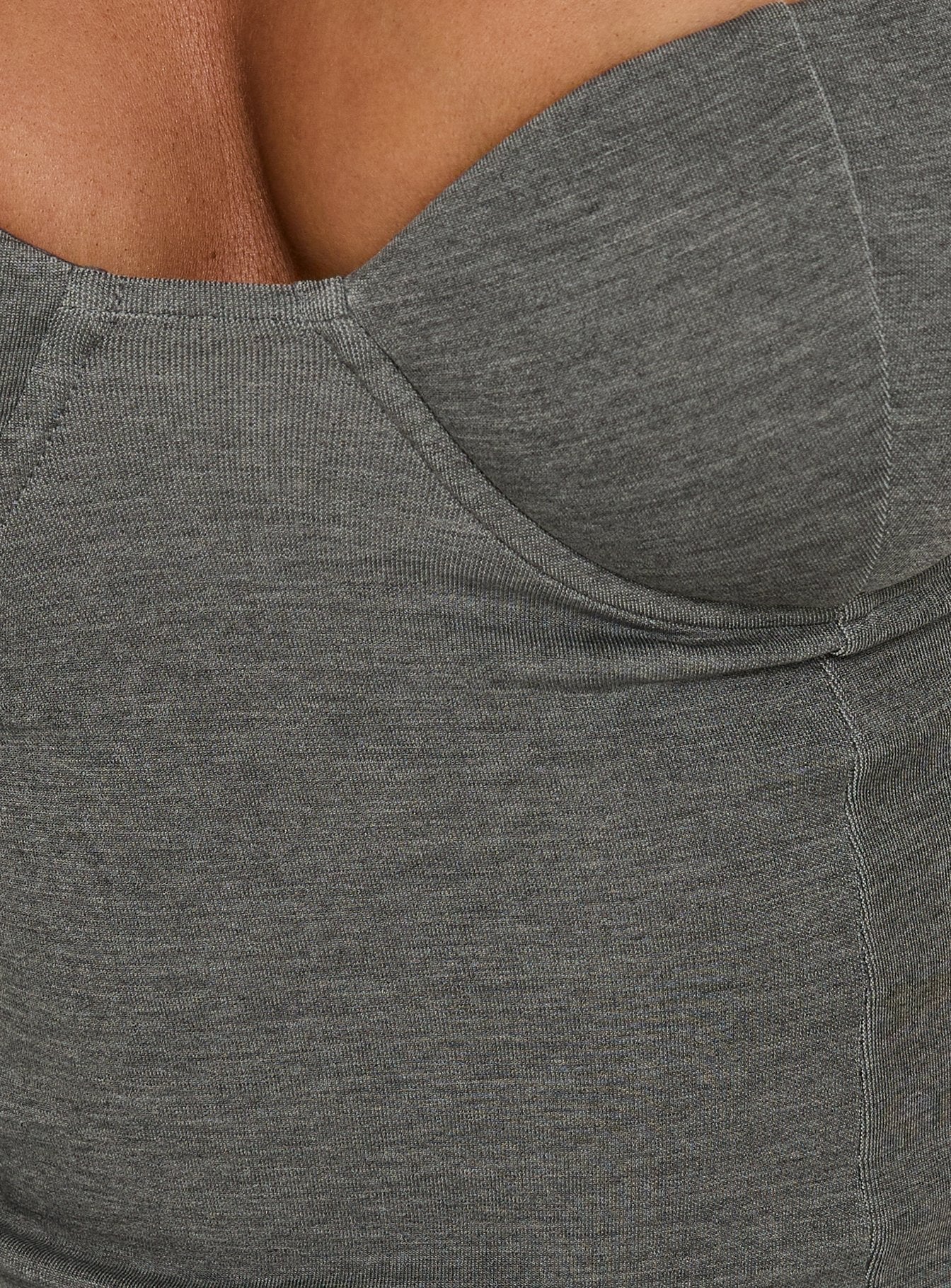 Anataza Underwire Top Dark Grey