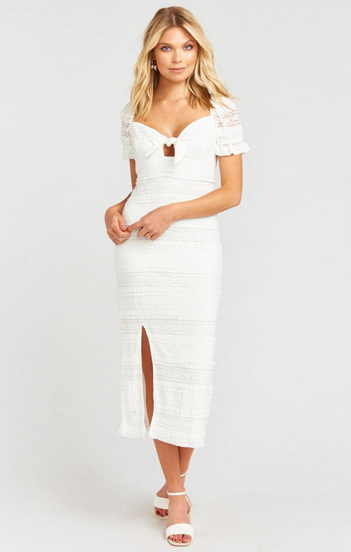 Honey Bun Tie Dress