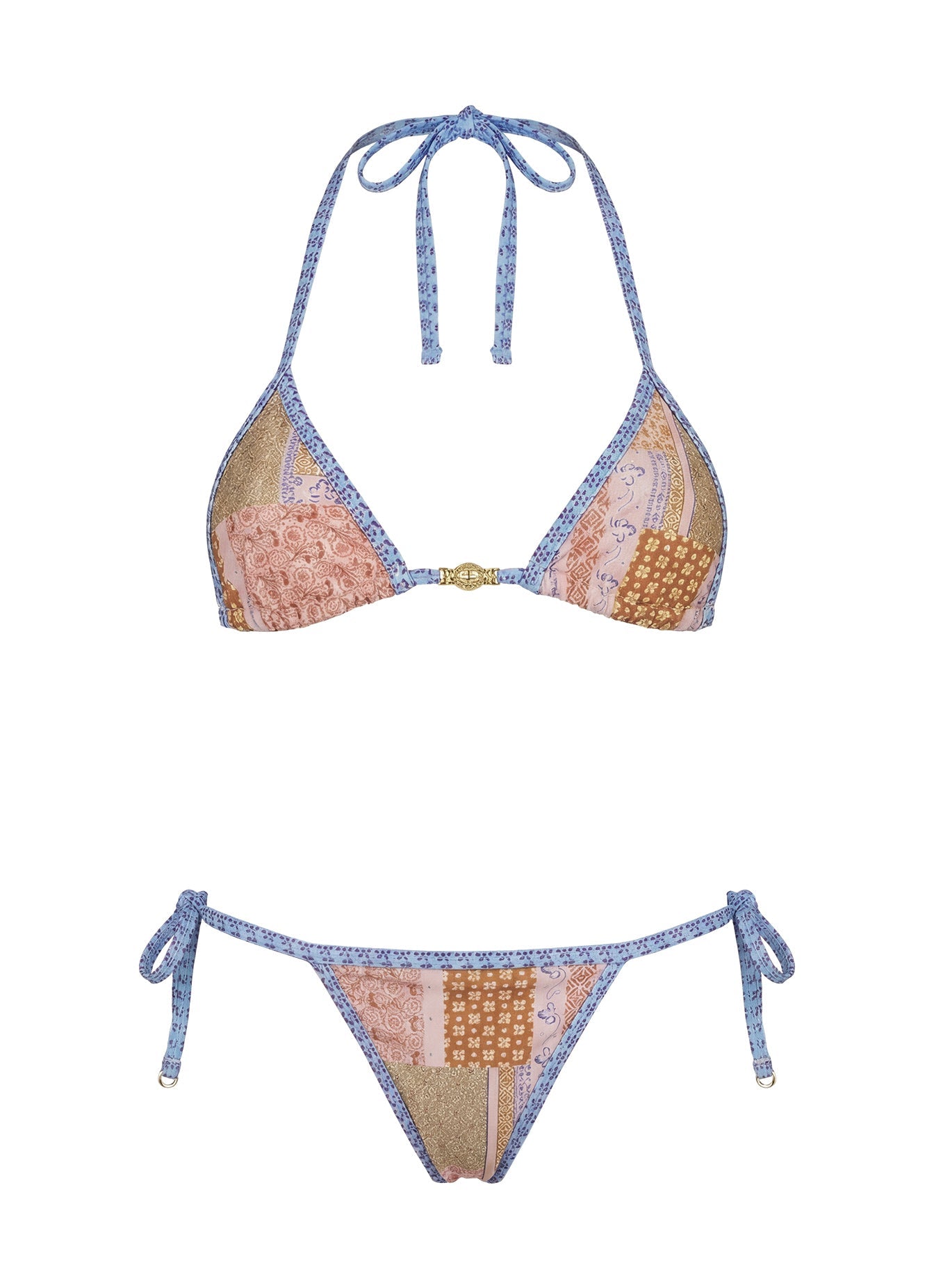 Beasley Tie Side Bikini Bottoms Paisley