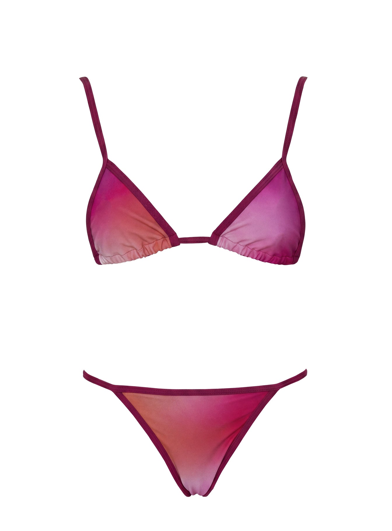 Beasley Cheeky Bikini Bottoms Pink Ombre