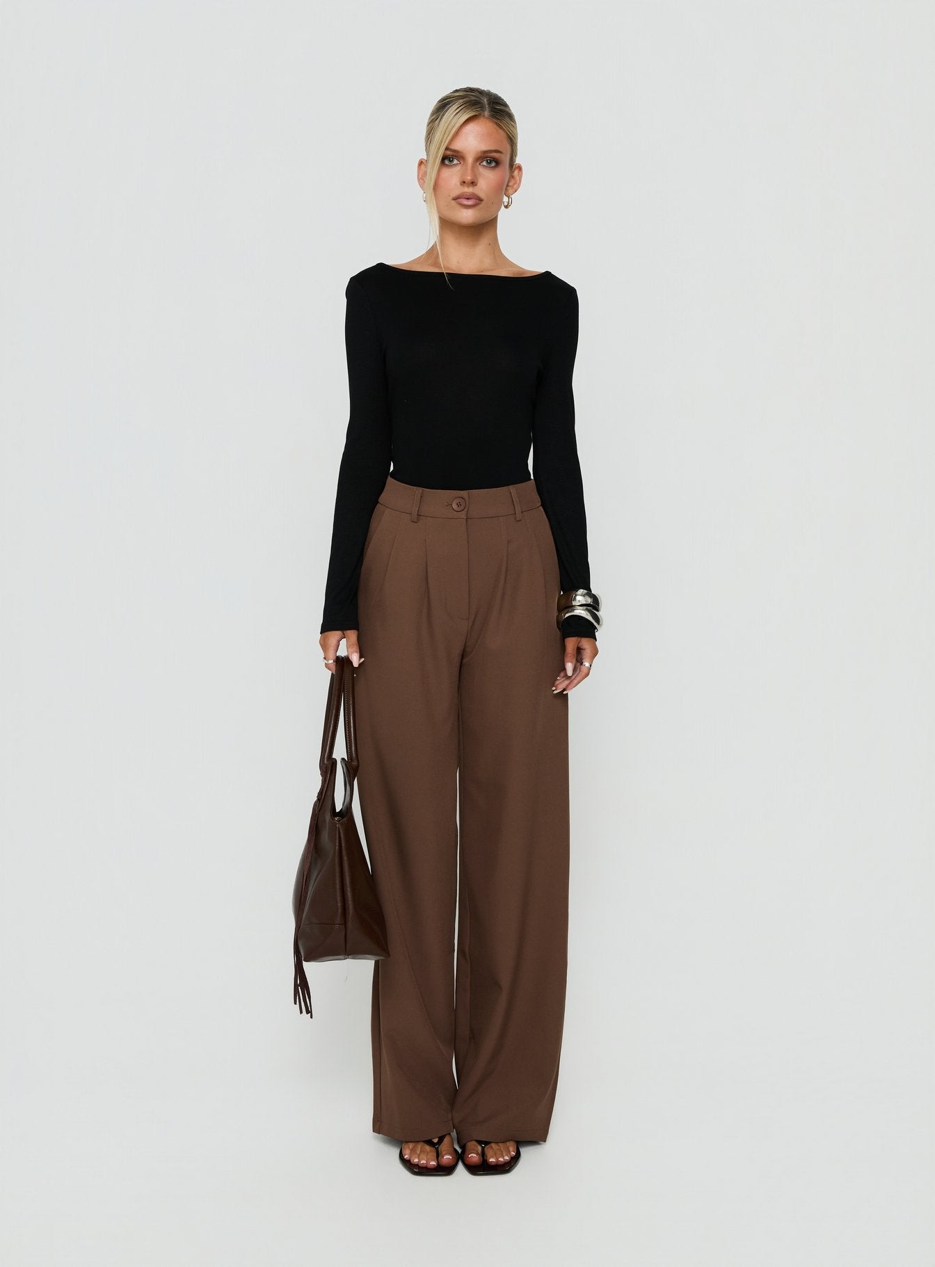 Archer Pants Brown Petite