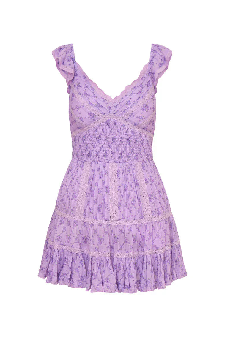Presline Cotton Mini Dress