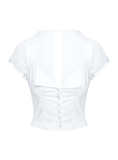 Abigale Top White