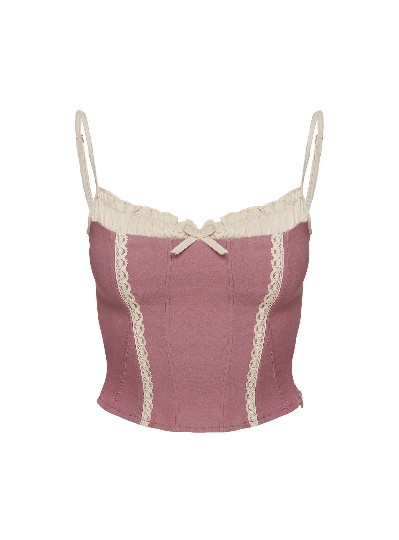 Alexa Corset Top Pink