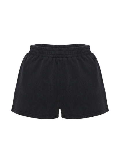 All Day Short Washed Black