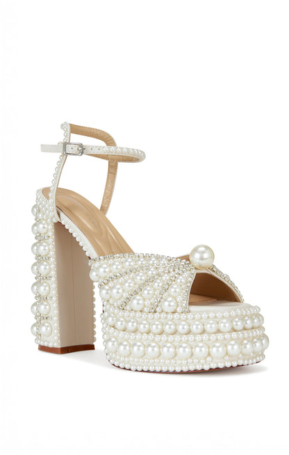 Azalea Wang Astrella Heel ~ White
