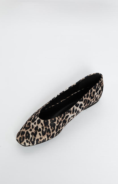 Billini Suzie Leopard Ballet Flats