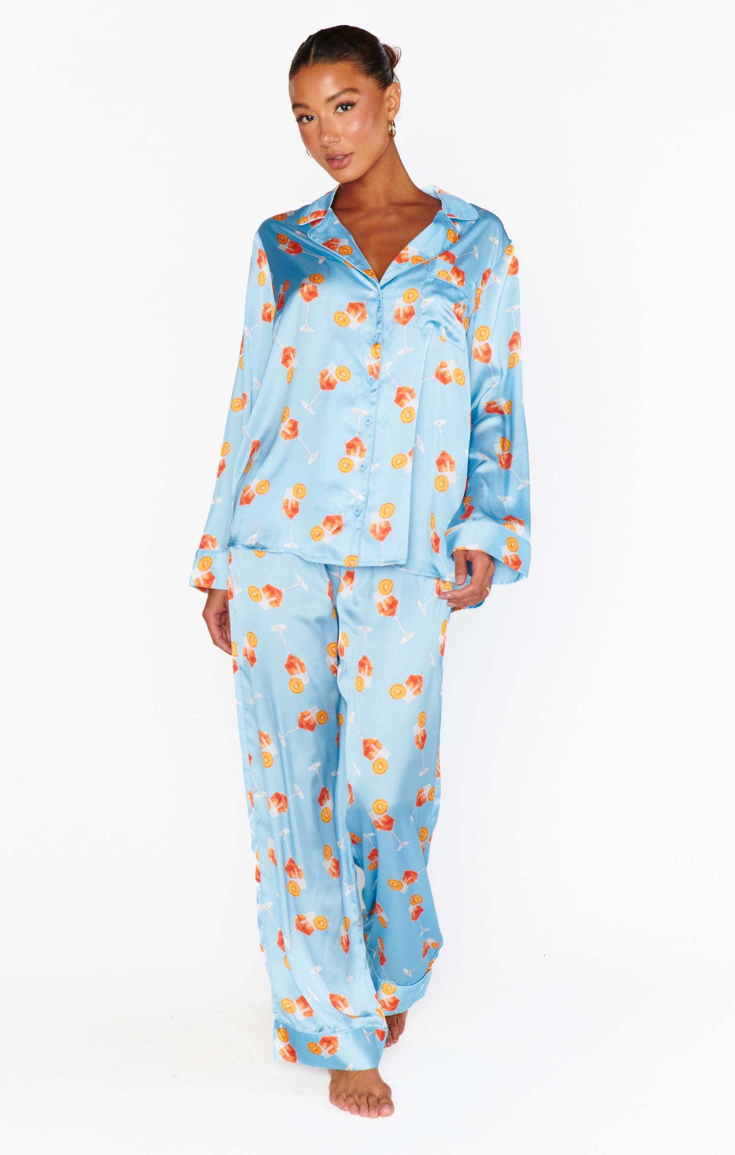 Classic PJ Set ~ Saint Spritz Silky