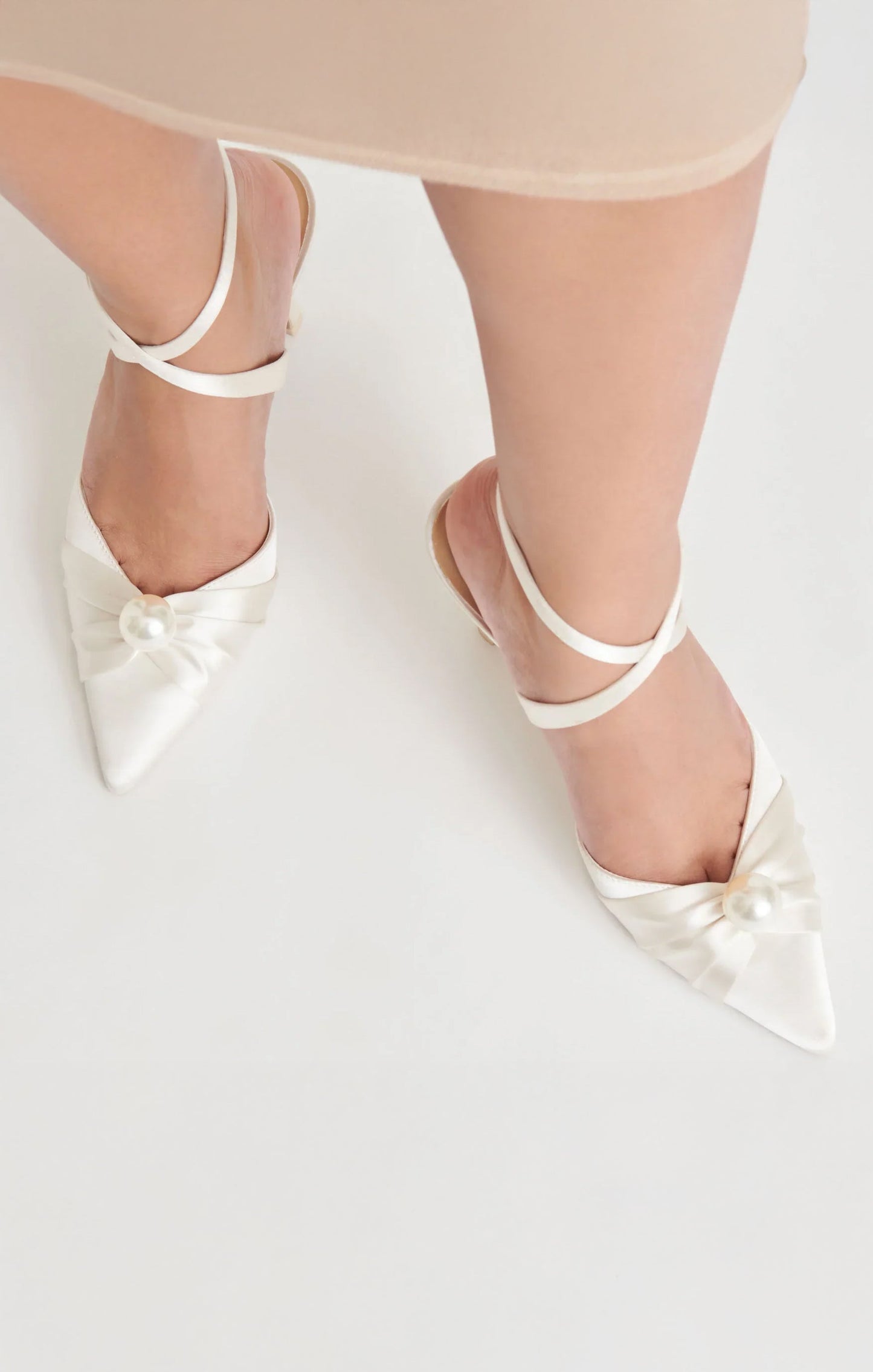 Dolce Vita Kaysey Heel ~ Vanilla Satin