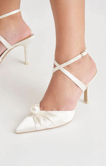 Dolce Vita Kaysey Heel ~ Vanilla Satin