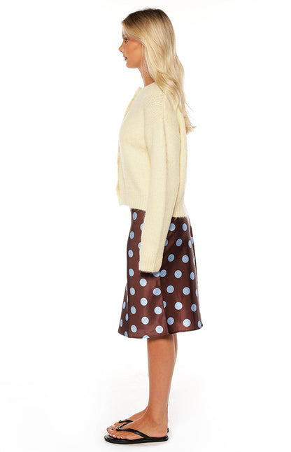 Ellia Butter Yellow Button Down Cardigan - PRE ORDER