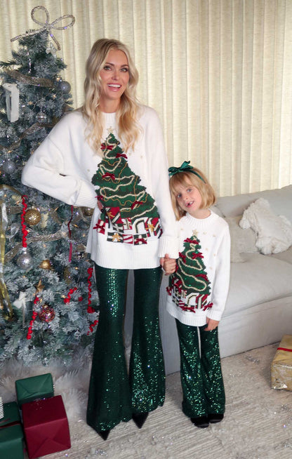 Baby Bells ~ Emerald Sequins