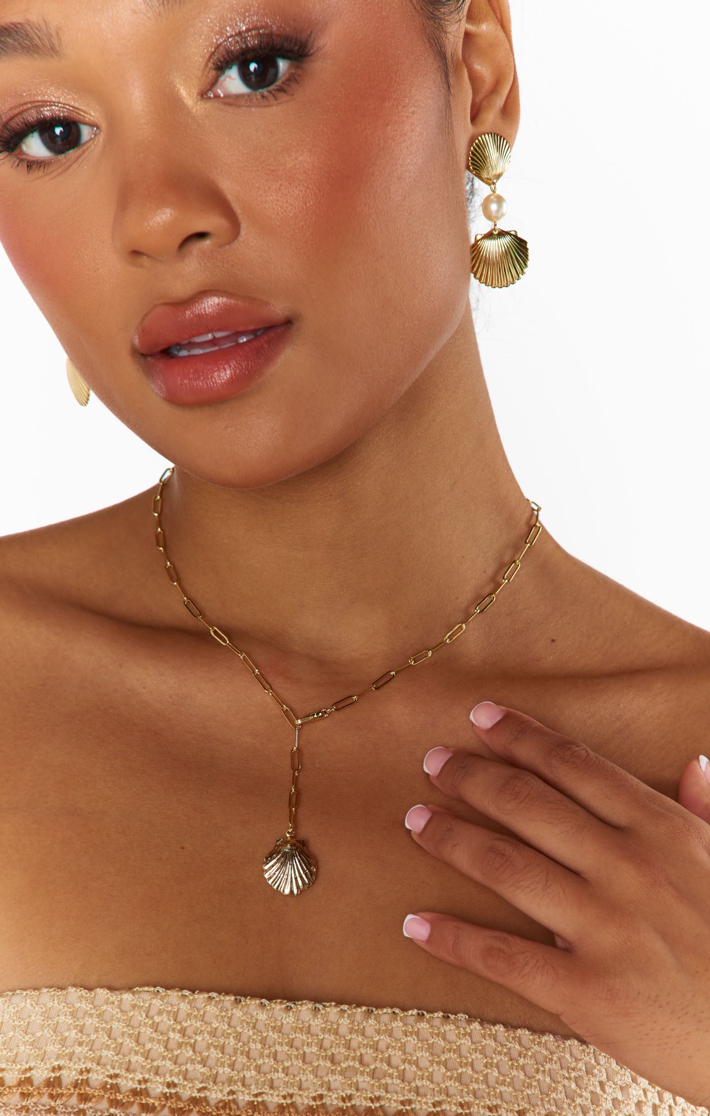 Faithy Jewels Palm Beach Earring ~ Gold