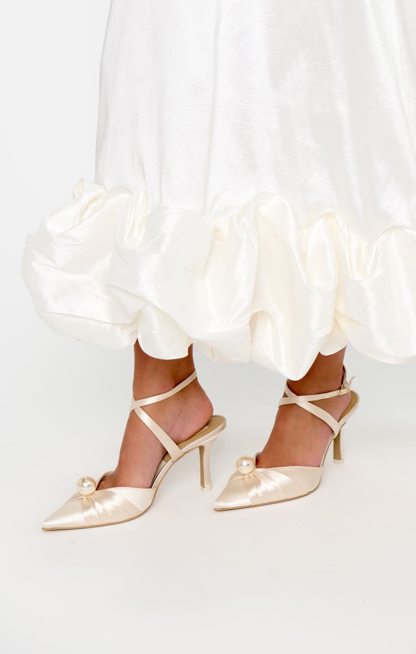 Dolce Vita Kaysey Heel ~ Vanilla Satin