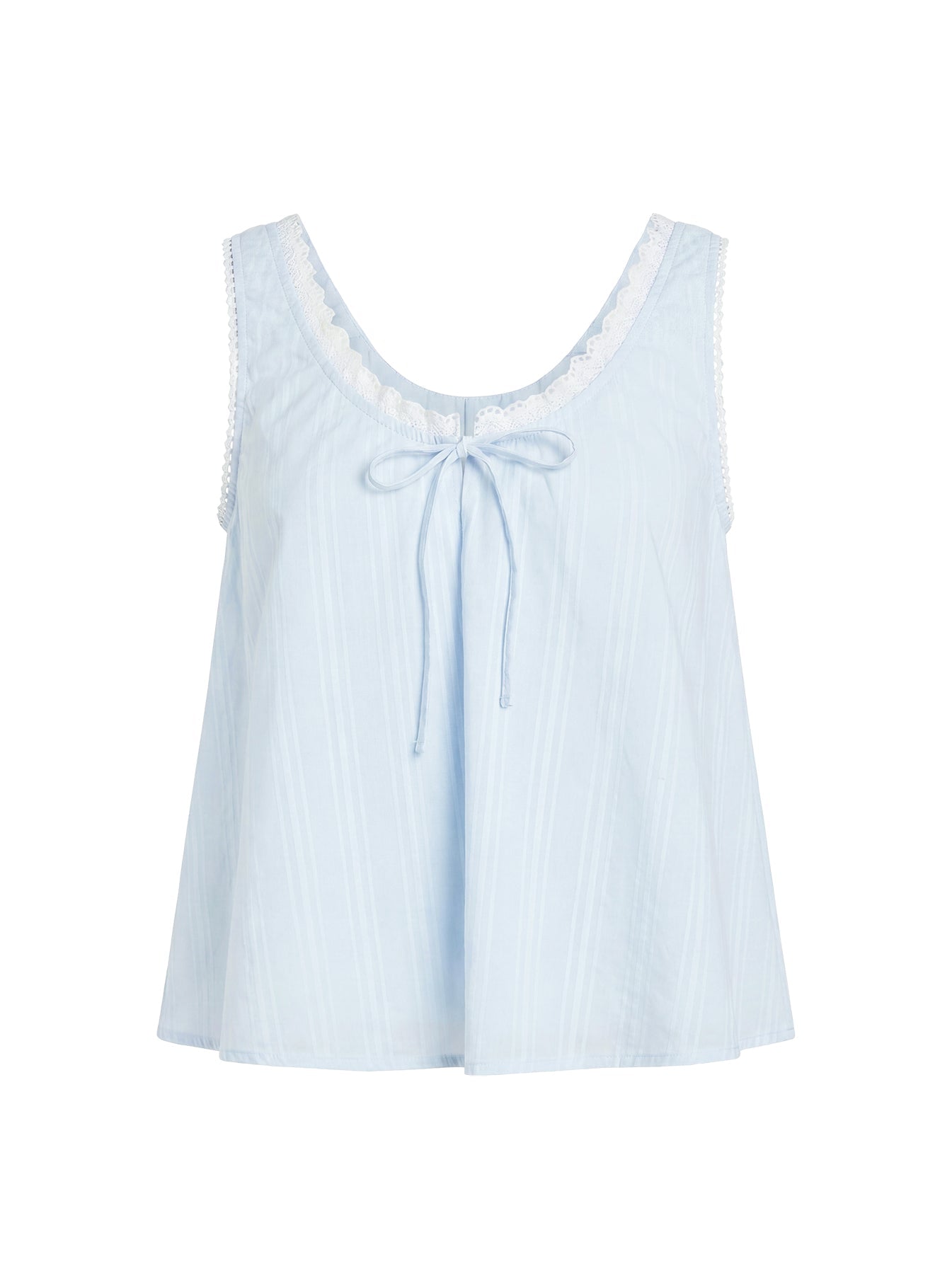 Antiquity Babydoll Top Blue