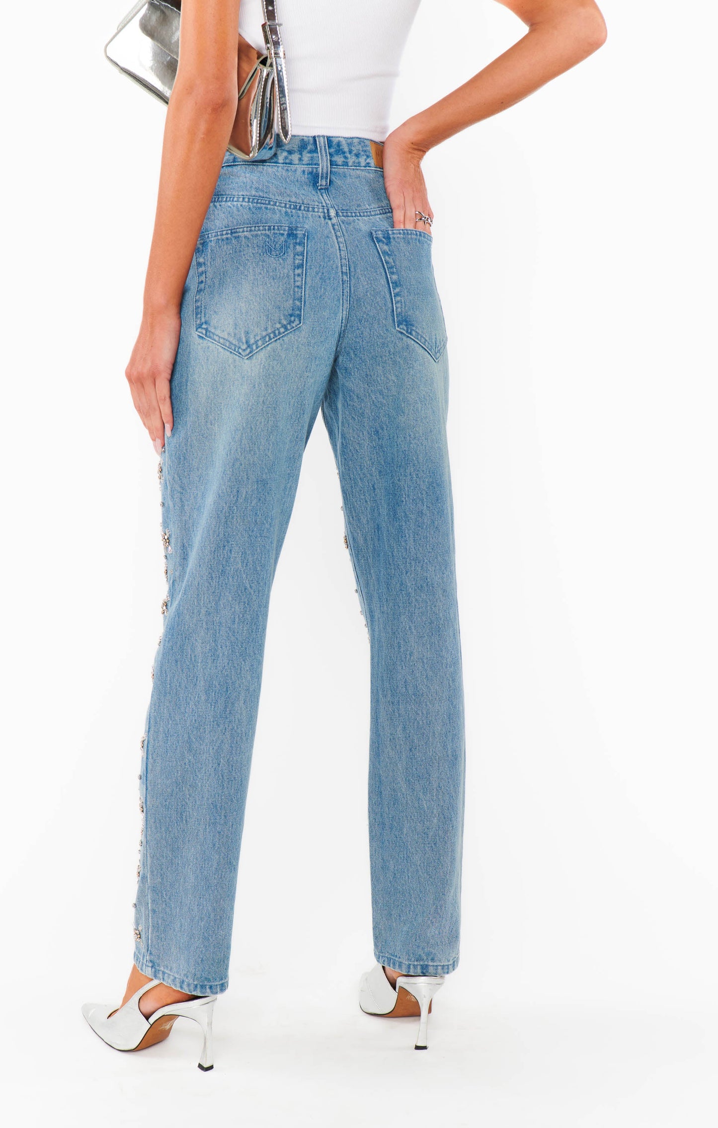 Icon Jeans ~ Jeweled Indigo