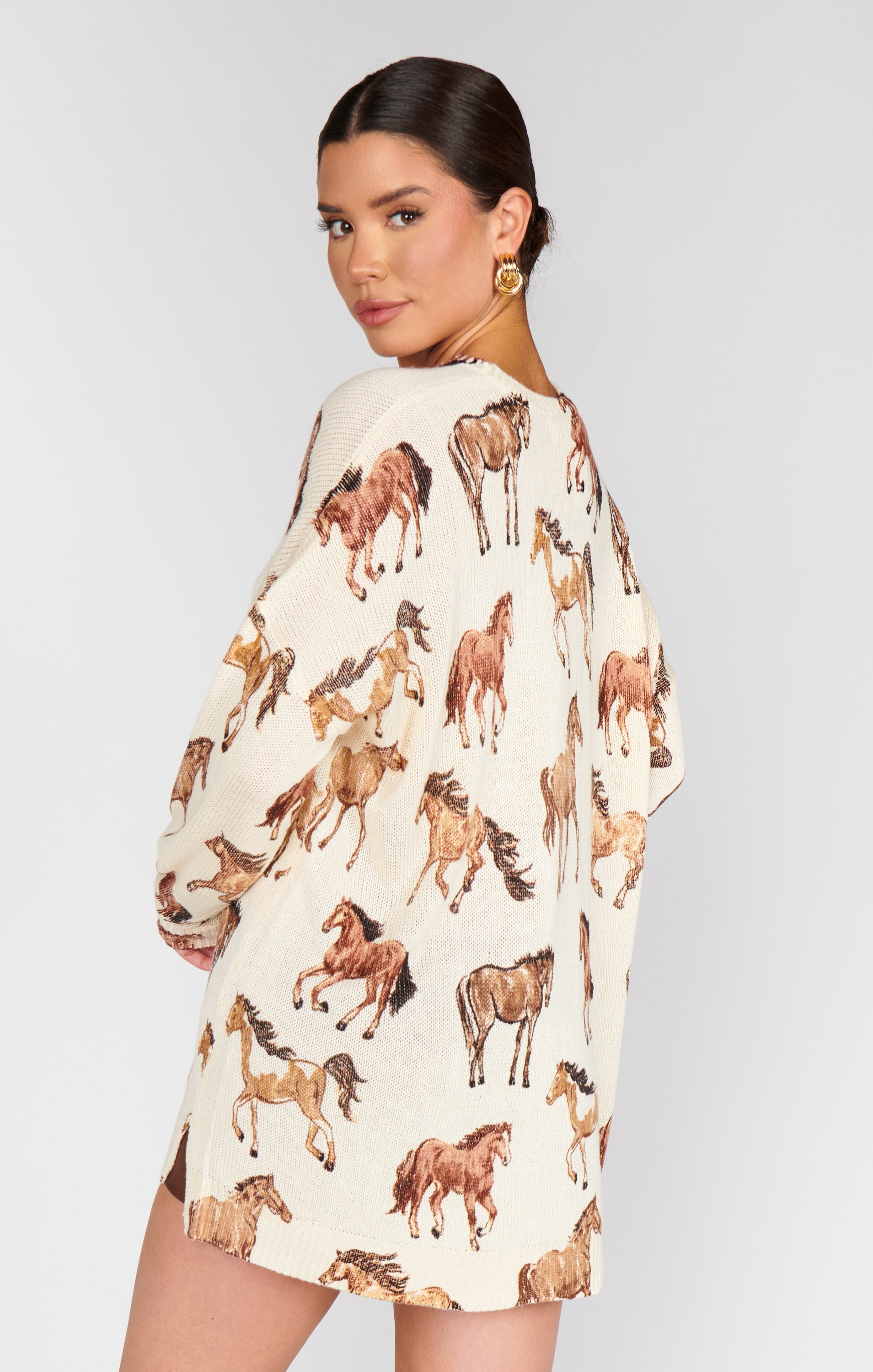 Bonfire Sweater ~ Wild Horses Knit