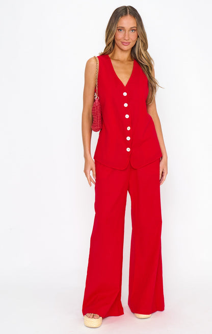 It Takes Two Top ~ Sundried Tomato Linen