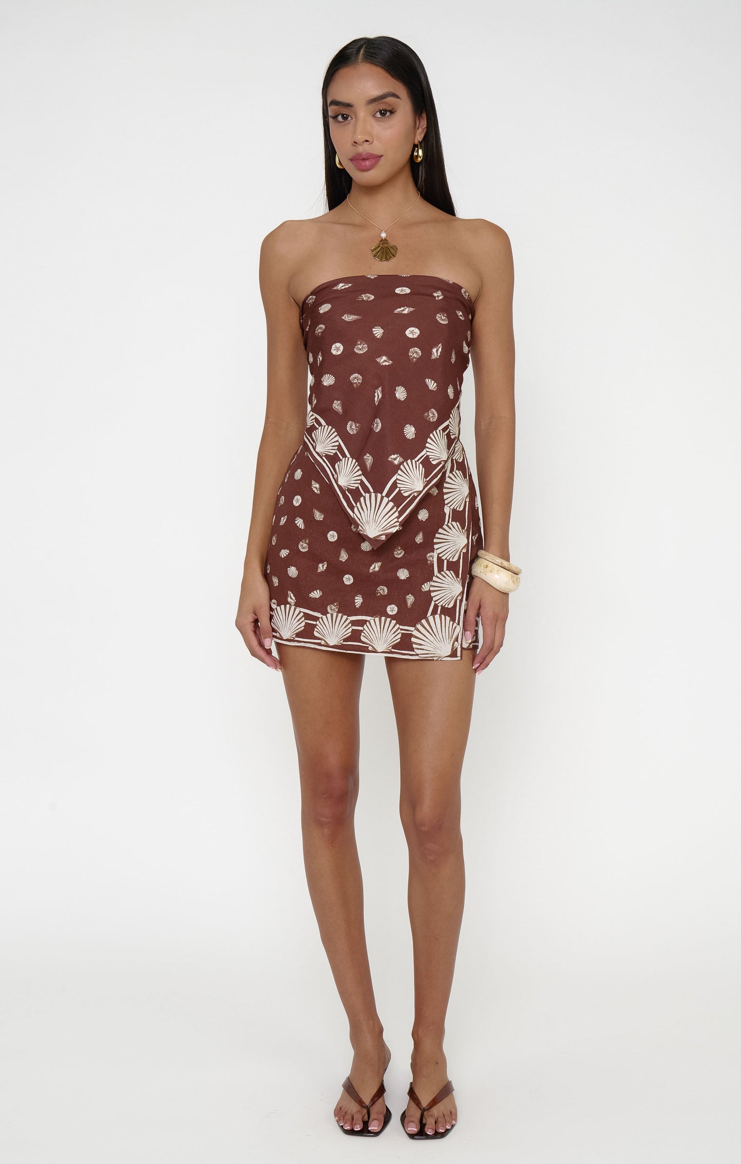 Casey Mini Skirt ~ Cocoa Coast