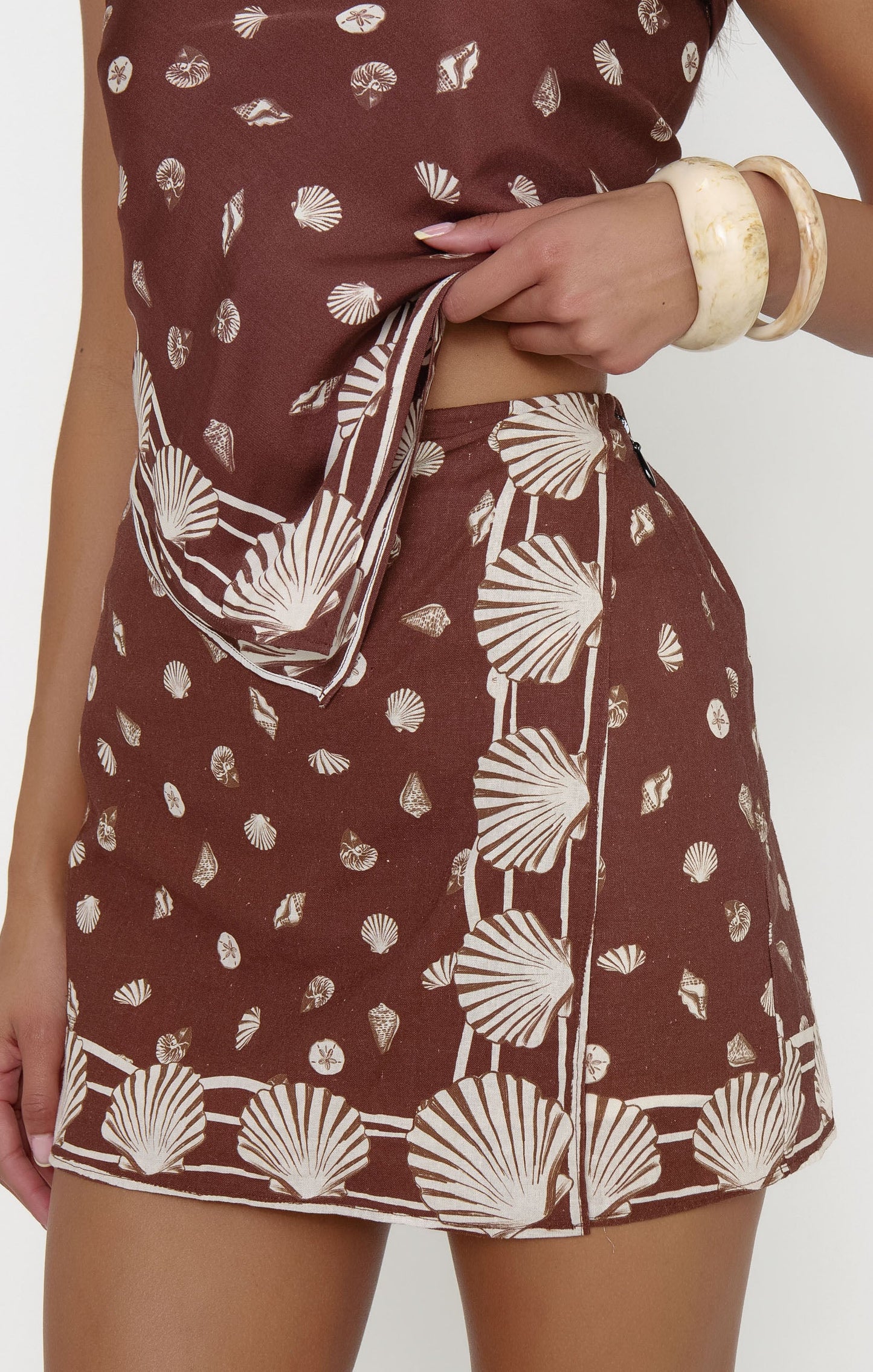 Casey Mini Skirt ~ Cocoa Coast