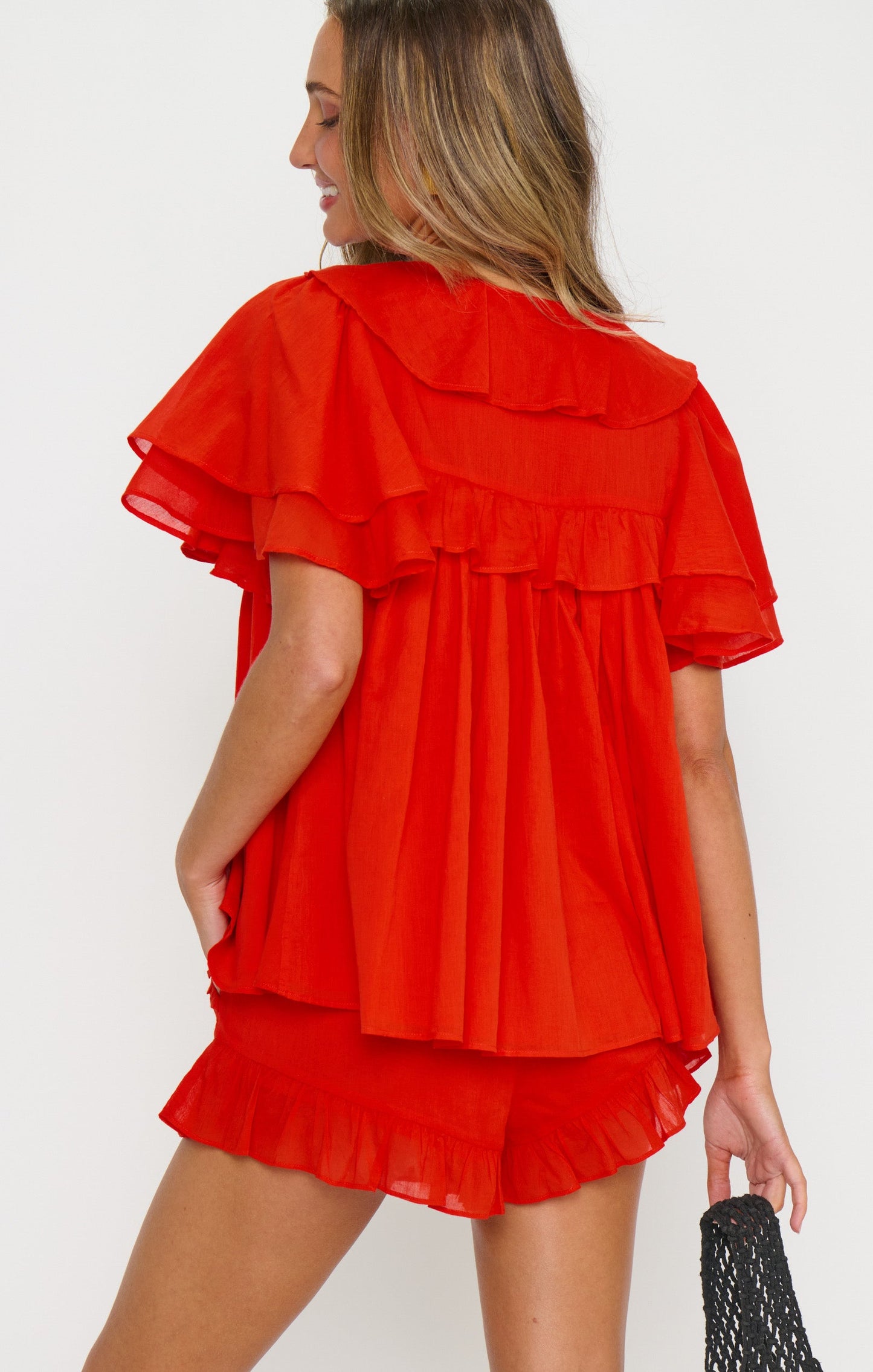 Cannes Shorts ~ Rouge Red Voile