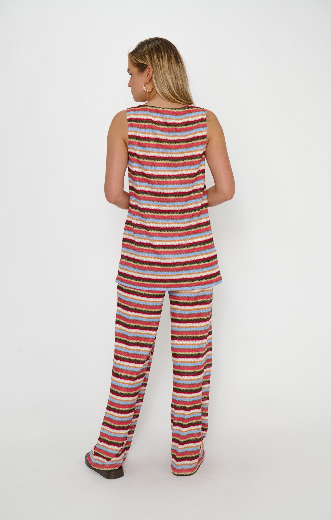 Kenny Pants ~ Sunkissed Stripe Knit