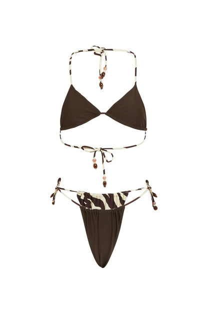 VDM The Label Blair Zebra Reversible Top