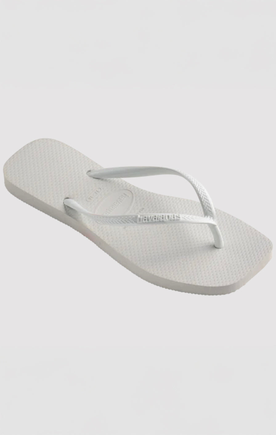 Havaianas Slim Square Thong ~ White