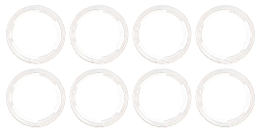Silicone Seals For Spout Regular Mouth Lids / Straw Lids (8 Pack)