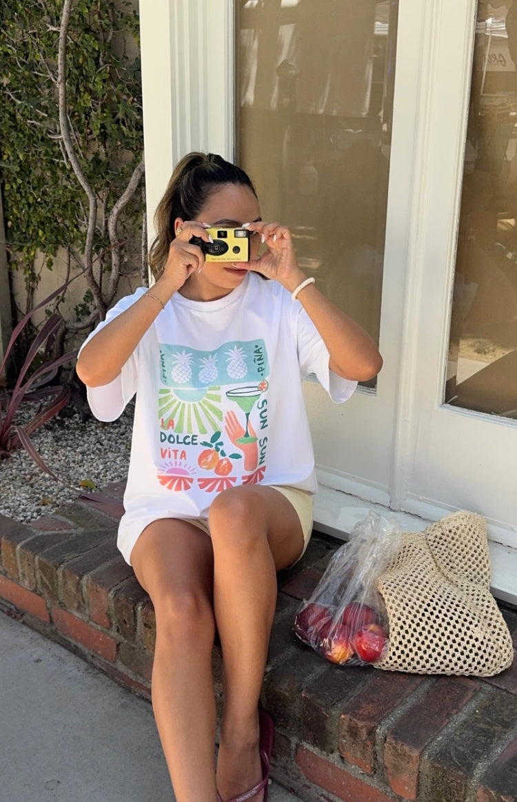 Jaz Dolce Vita Print Tee