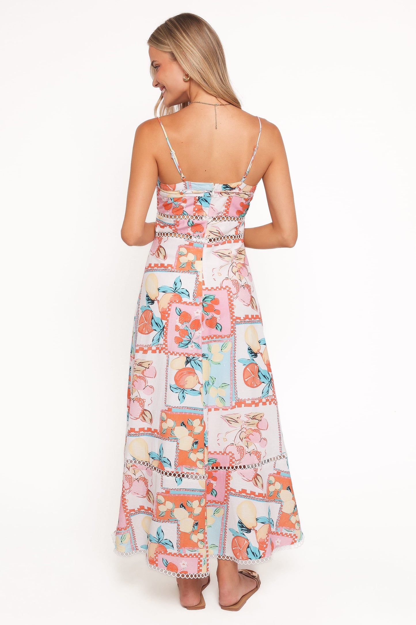 Adalynn Maxi Dress - Fruit Print