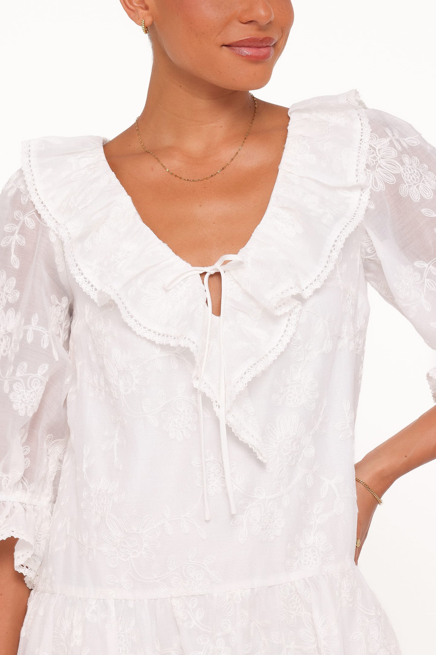 Frenchy Mini Dress - White