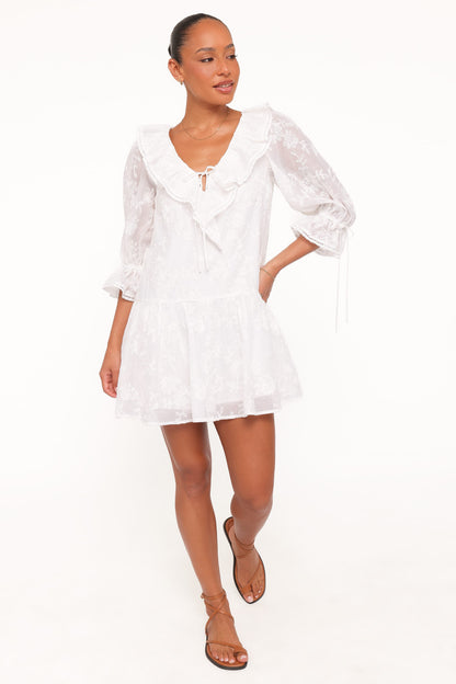 Frenchy Mini Dress - White