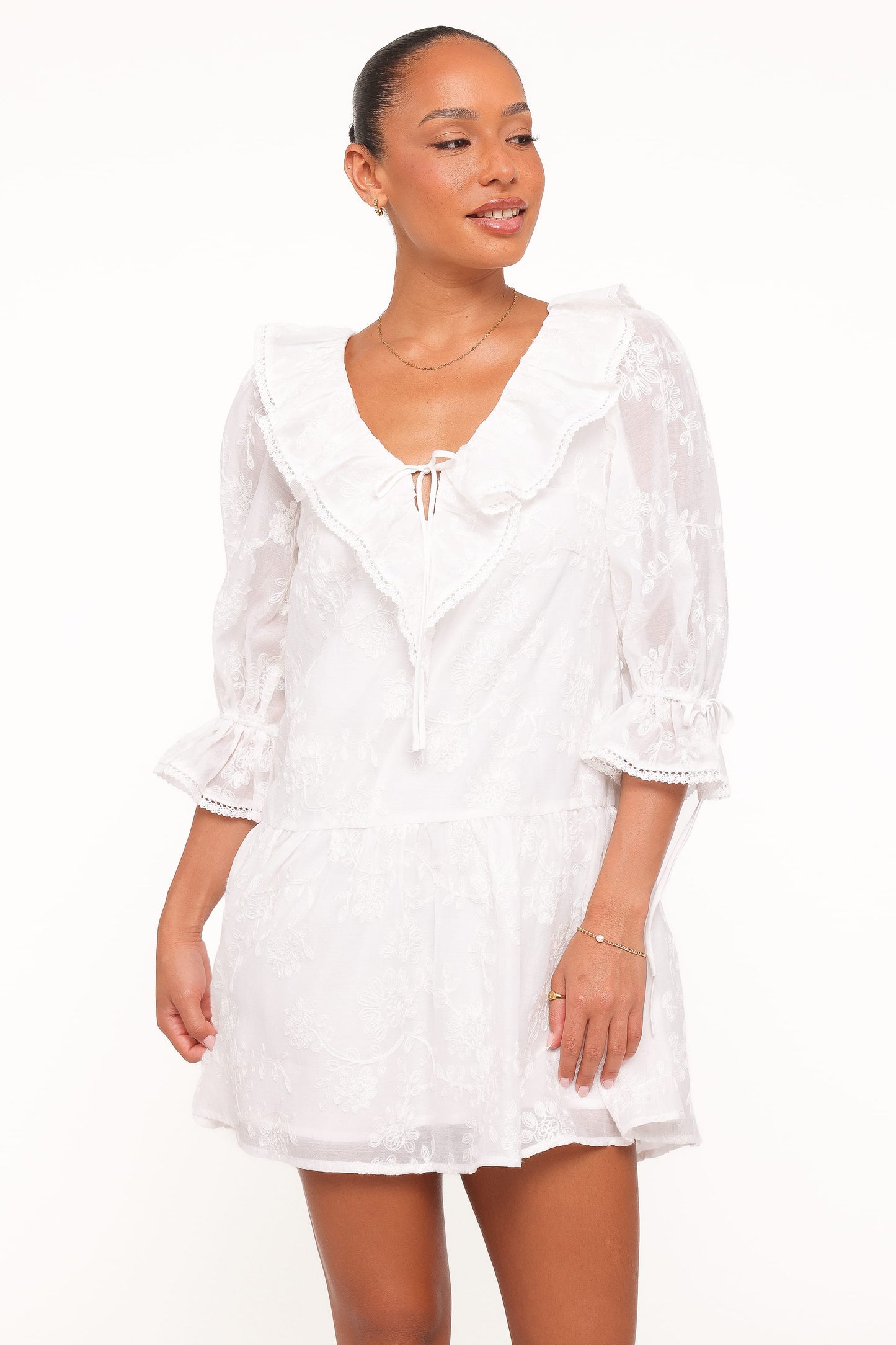 Frenchy Mini Dress - White