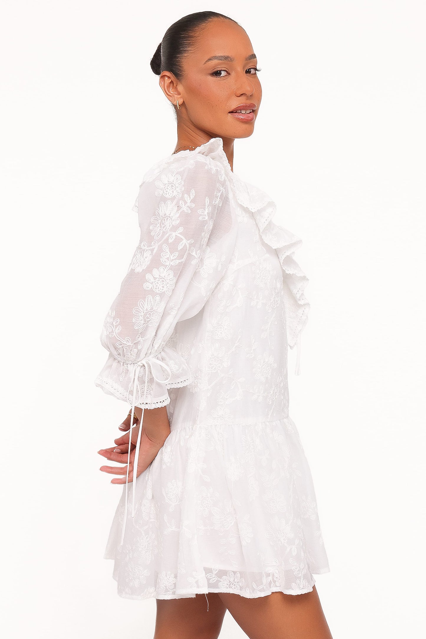 Frenchy Mini Dress - White