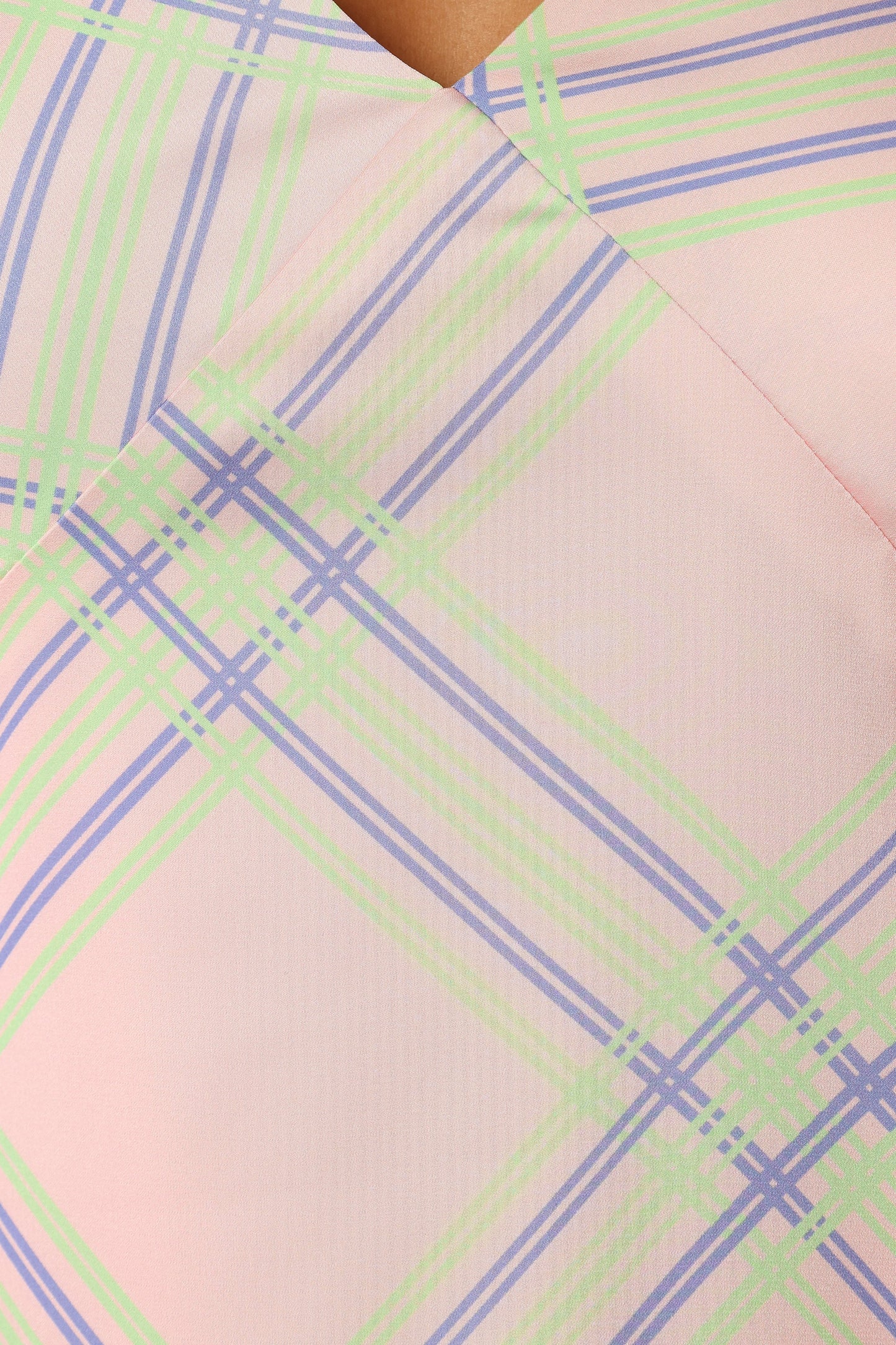 Jess Midi Dress - Pink Check
