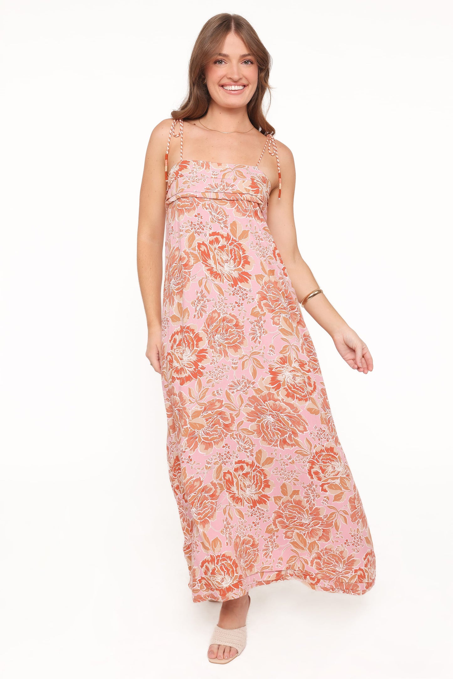 Kahlie Maxi Dress - Pink Floral